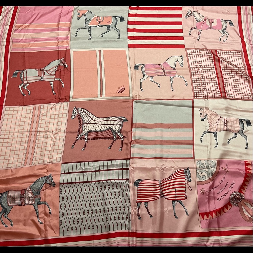 Hermes Shawl Large Scarve - Picture 4 of 15